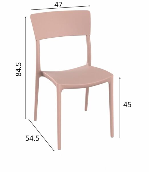 Sedia Zen polipropilene